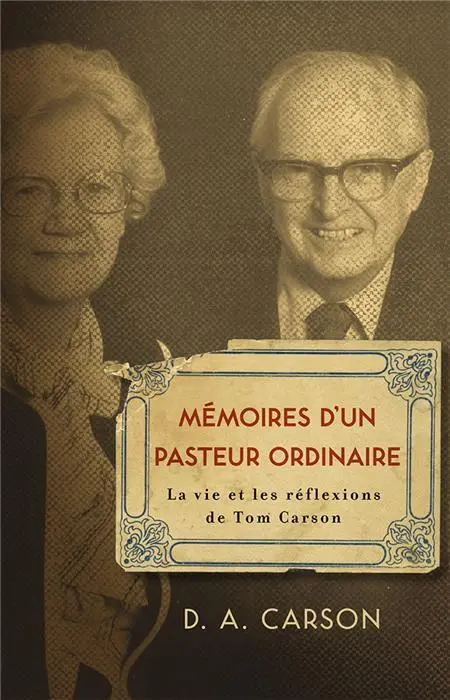Ebook - Mémoires d'un pasteur ordinaire