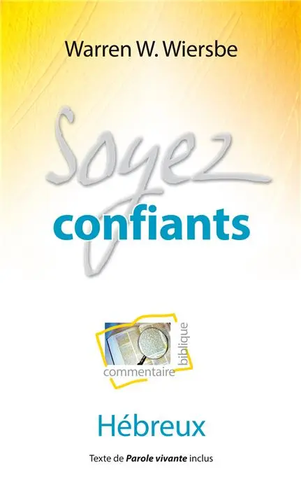 Ebook - Soyez confiants (Hébreux)