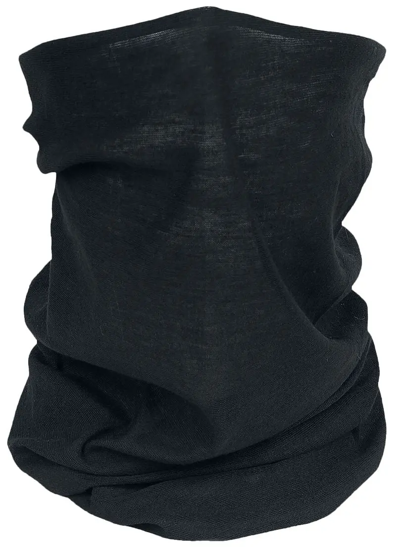 Écharpe tube Gothic de Rock Daddy - Black Tube - pour Unisexe - noir