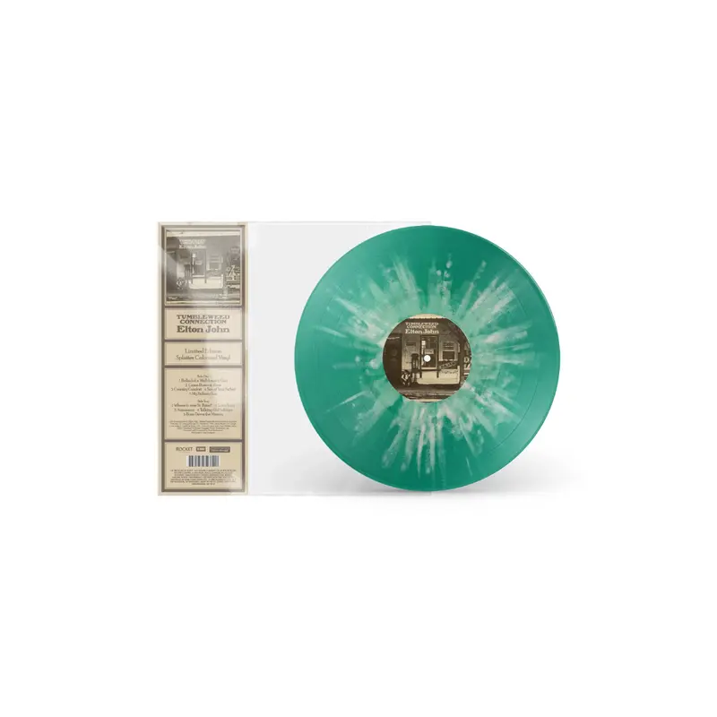Elton John - Tumbleweed Connection - Vinyle Splatter Menthe et Crème