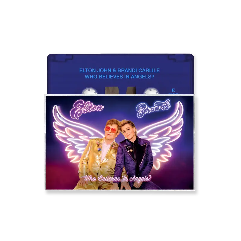 Elton John - Who Believes In Angels? - Cassette Violette Edition Limitee