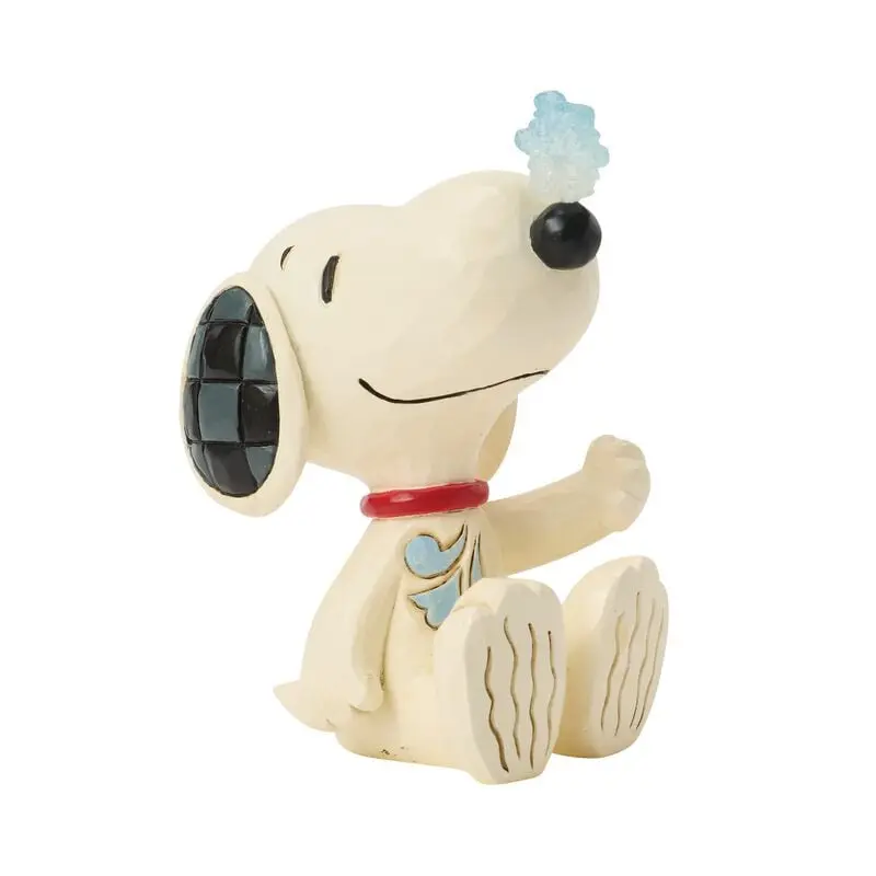 Figurine de collection de Die Peanuts - Snoopy avec Flocon - pour Indifférent - multicolore