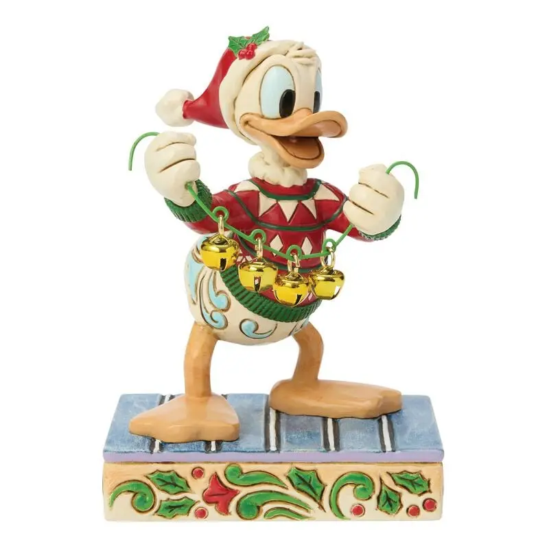 Figurine de collection Disney de Mickey & Minnie Mouse - Donald Duck - Cloches - pour Indifférent - multicolore