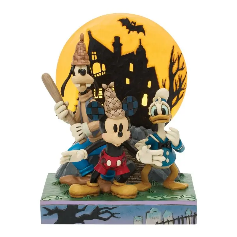 Figurine de collection Disney de Mickey & Minnie Mouse - Look Out (Lonesome Ghosts) - pour Indifférent - multicolore