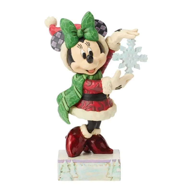 Figurine de collection Disney de Mickey & Minnie Mouse - Minnie Mouse - Flocon - pour Indifférent - multicolore