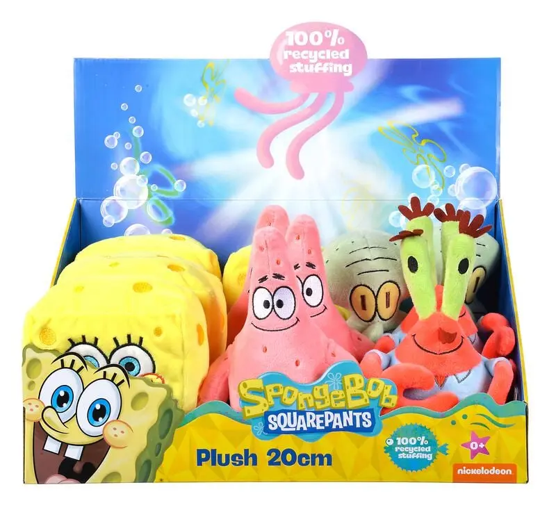 Figurine en peluche de Bob L'Éponge - Personnages Mystère - pour Indifférent - multicolore