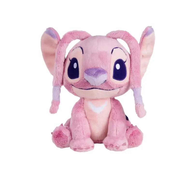Figurine en peluche Disney de Lilo & Stitch - Angel Refresh - pour Indifférent - rose clair