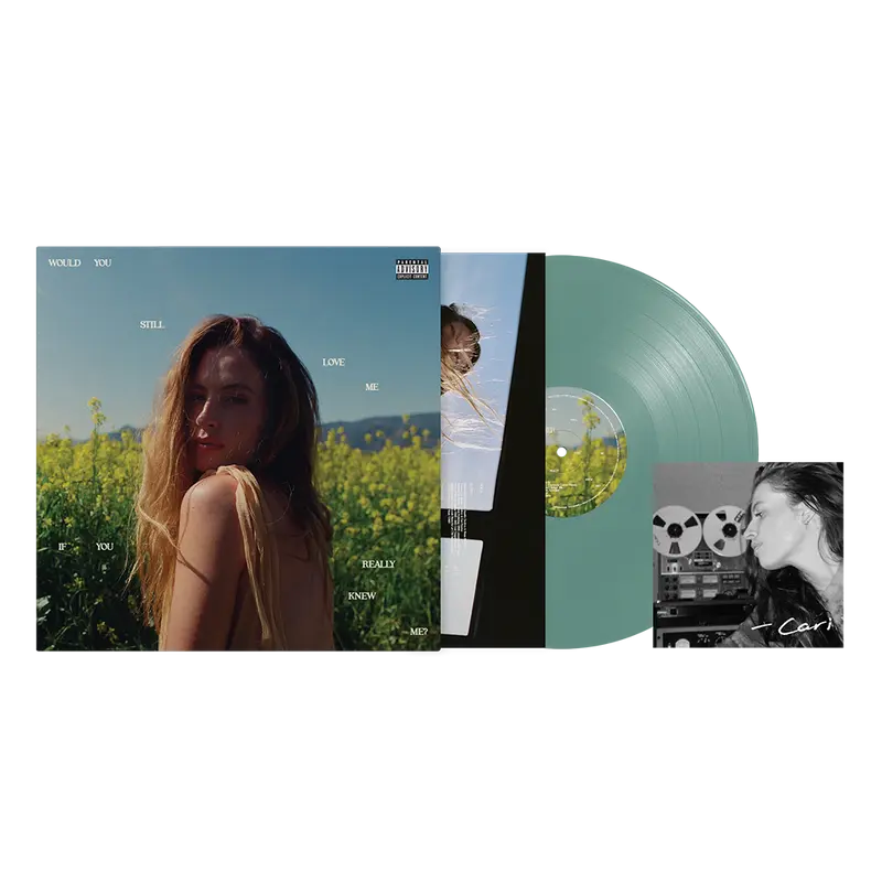 Fletcher - Would You Still Love Me If You Really Knew Me? - Vinyle vert bouteille vintage + Artcard dédicacée