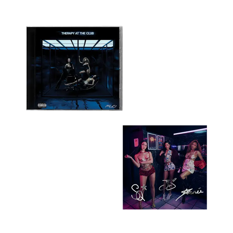 FLO - Therapy At The Club - CD + Artcard dédicacée
