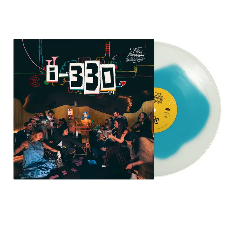 Flore Benguigui & The Sensible Notes - i-330 - Vinyle Couleur Bleu & Transparent