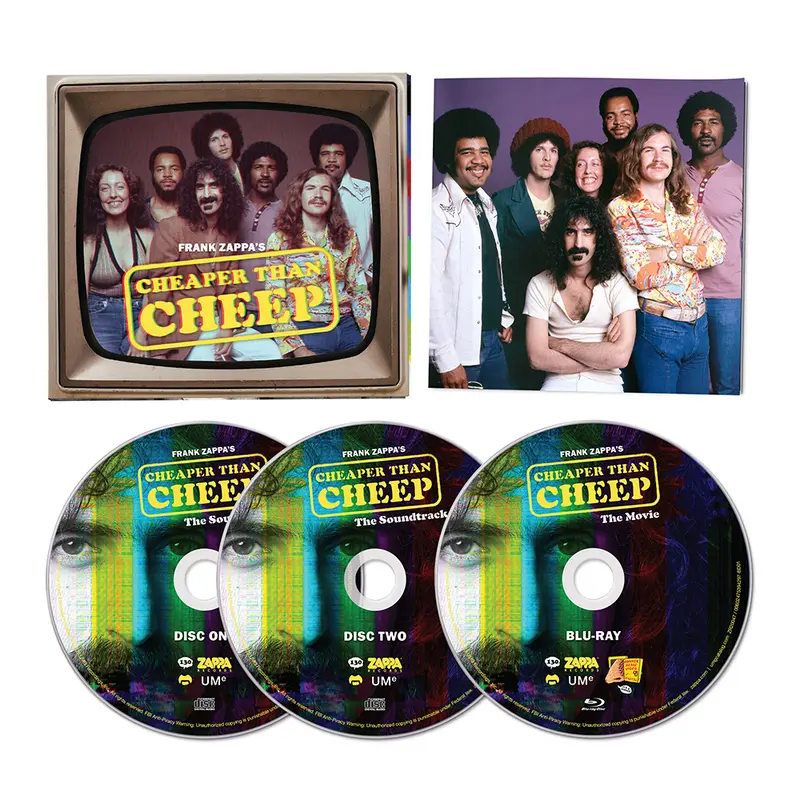 Frank Zappa - Cheaper Than Cheep (2CD + Blu-Ray)