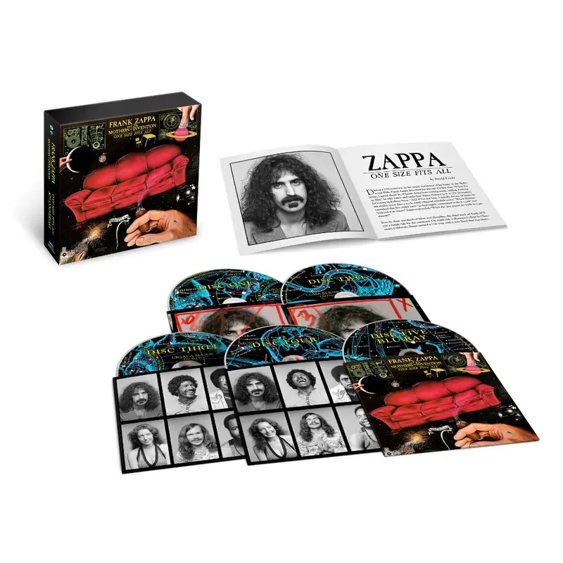 Frank Zappa - One Size Fits All - 4CD + Blu-Ray