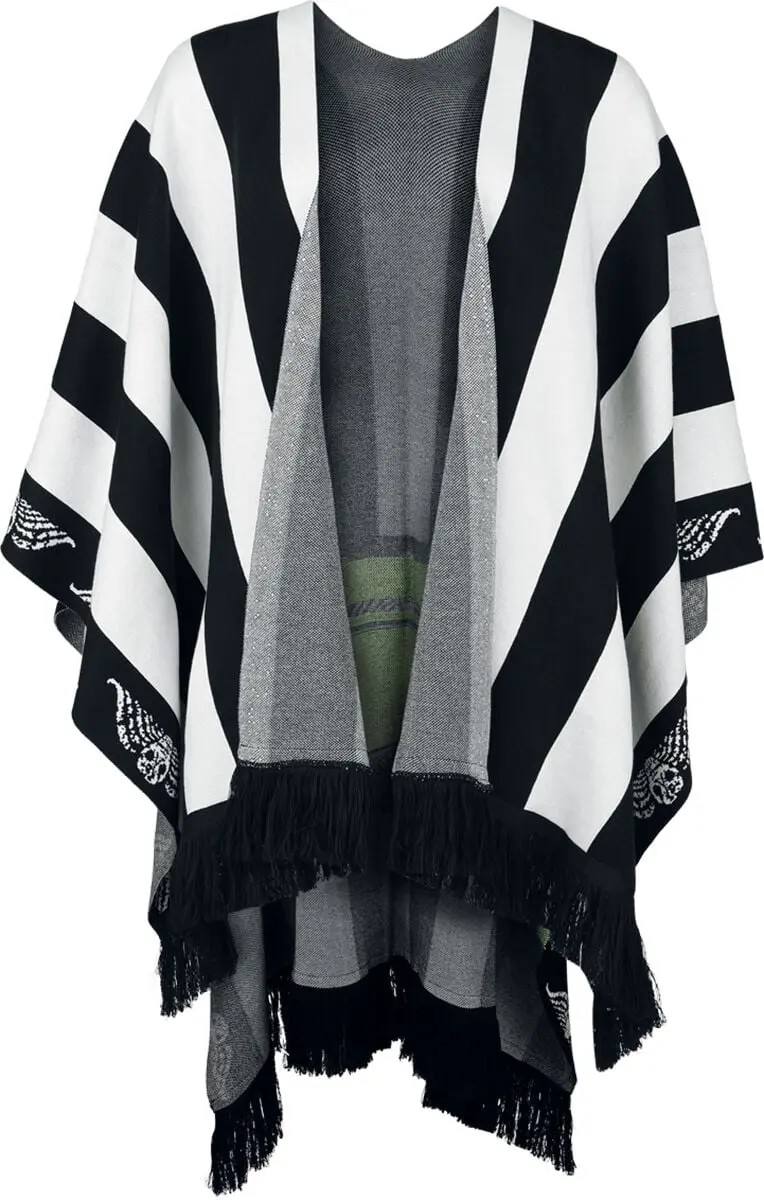 Gilets & Ponchos de Beetlejuice - Logo And Stripes - Standard - pour Femme - multicolore