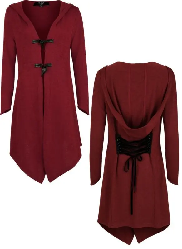 Gilets & Ponchos de Black Premium by EMP - Celtic Blessing - S à XXL - pour Femme - bordeaux