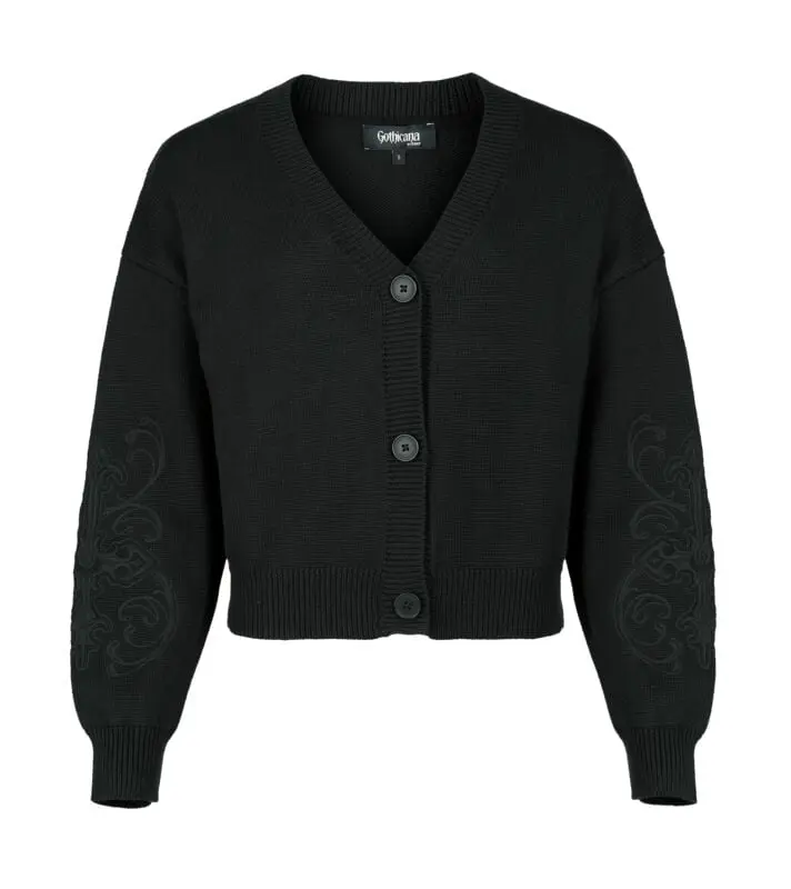 Gilets & Ponchos Gothic de Gothicana by EMP - Countess Bathory - S à XXL - pour Femme - noir