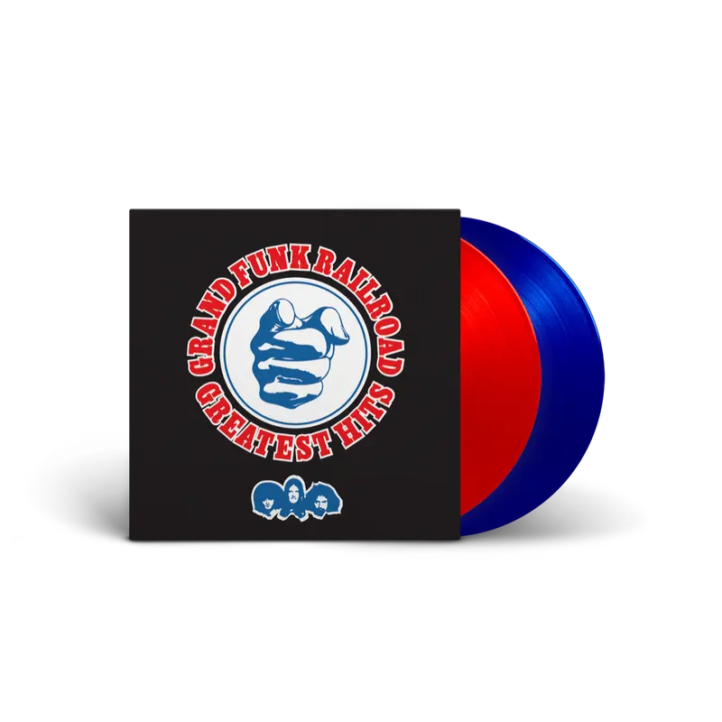 Grand Funk Railroad - Greatest Hits - Double Vinyle Rouge et Bleu