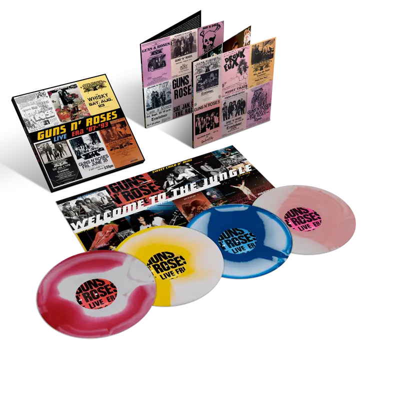 Guns N' Roses - Live Era '87 - '93 - 4LP Premium Edition (Exclusivité store)