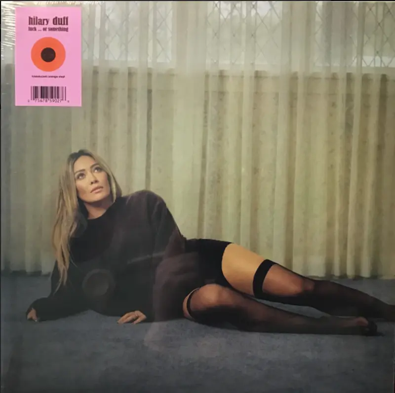 Hilary Duff | Luck... or something (translucent orange vinyl)
