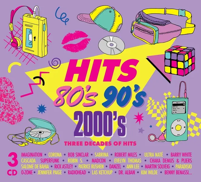 Hits 80's 90's 2000's Coffret