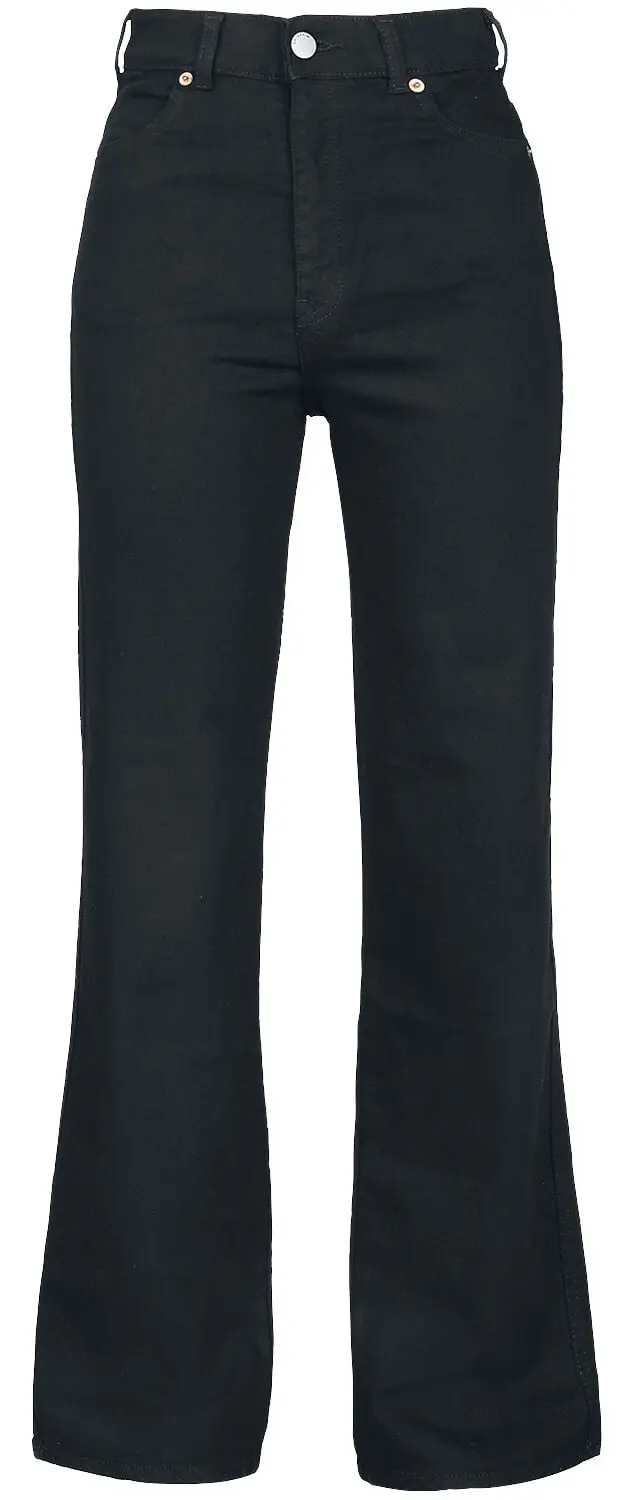 Jean de Dr. Denim - Moxy Straight - XS à S - pour Femme - noir