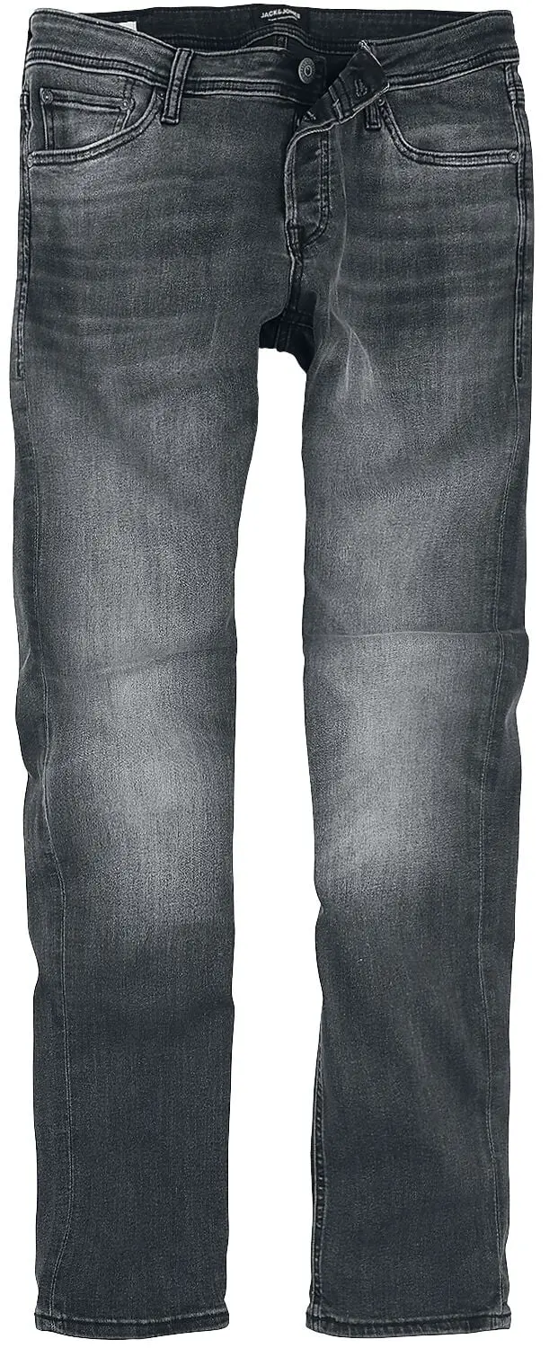 Jean de Jack & Jones - JJIGLENN - W29L32 à W36L34 - pour Homme - noir