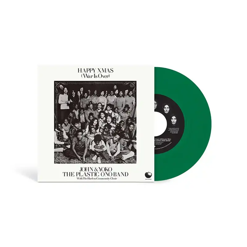 John Lennon, Yoko Ono, Thomas Newman - WAR IS OVER! Inspired By The Music Of John & Yoko - Vinyle Vert 45T Exclusif