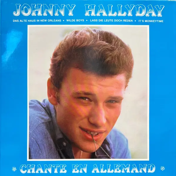Johnny Hallyday | Chante en Allemand - Vinyle