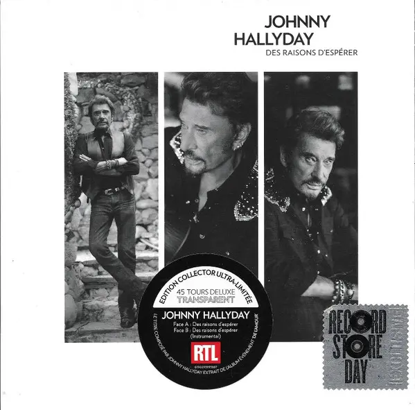 Johnny Hallyday | Des Raisons d'espérer - 45T