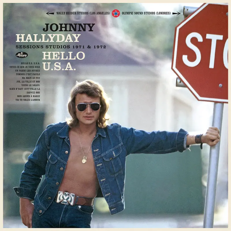 Johnny Hallyday - Johnny 72 - Vinyle Hello USA