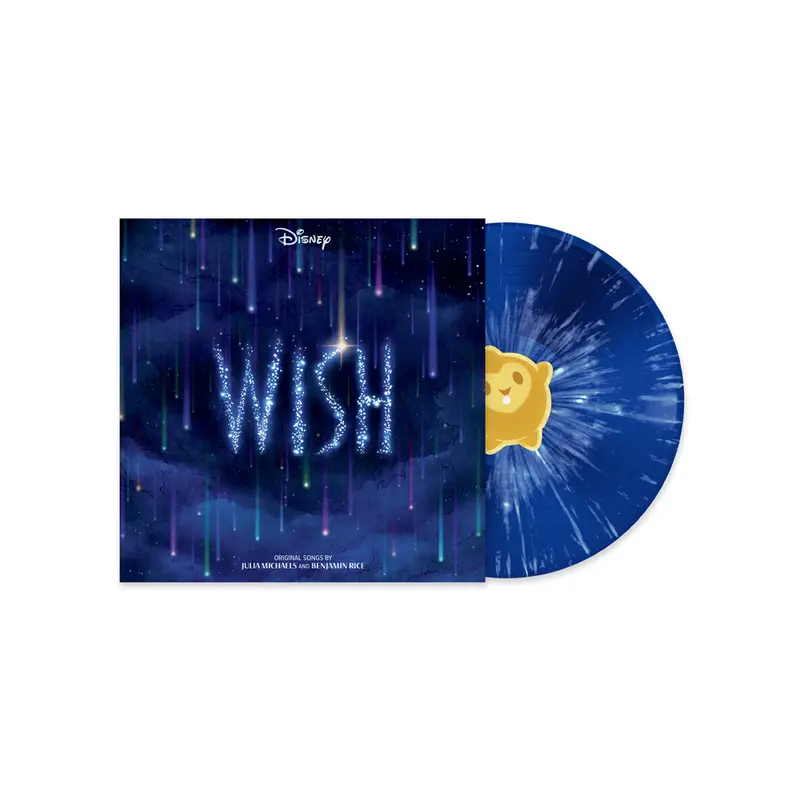 Julia Michaels and Benjamin Rice - Wish, Asha et la bonne étoile - Vinyle Bleu