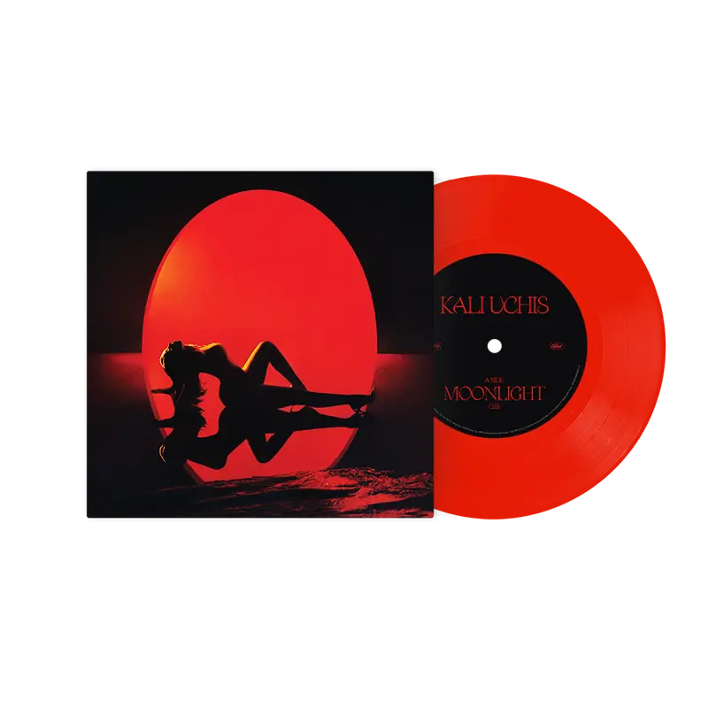 Kali Uchis - Moonlight - Vinyle 45T Transparent Rubis