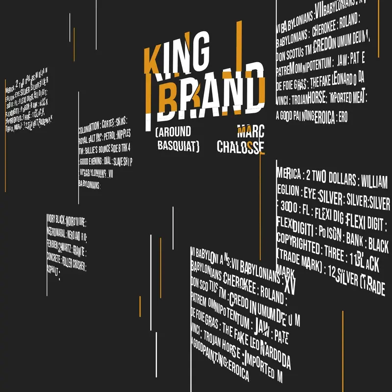KING BRAND- AROUND BASQUIAT - MARC CHALOSSE (CD)