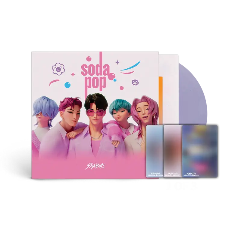 KPop Demon Hunters - Soda Pop - Vinyle 45T