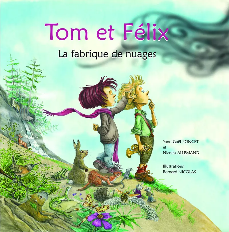 LA FABRIQUE DE NUAGES - YANN-GAEL PONCET & NICOLAS ALLEMAND (LIVRE CD)