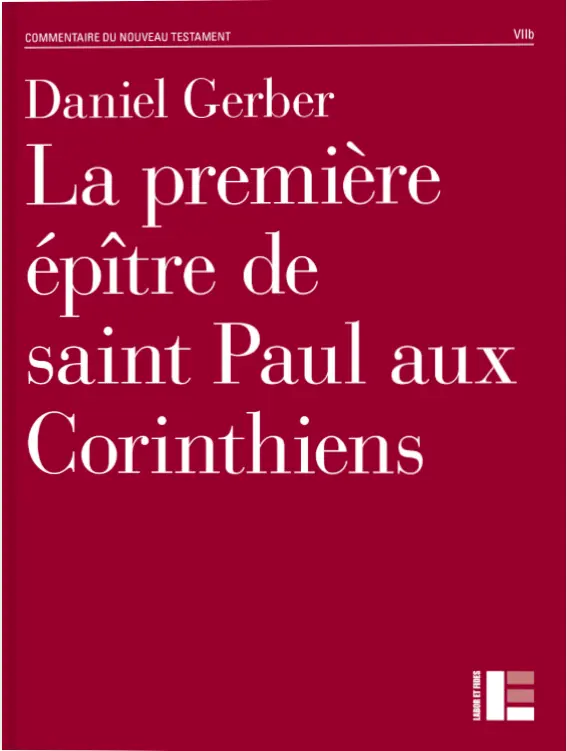 La première épître de saint Paul aux Corinthiens