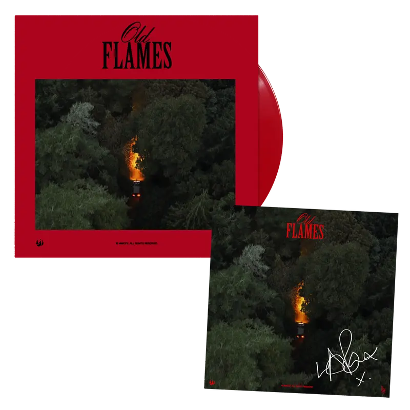 La Roux - Old Flames - Vinyle Rouge + Artcard dédicacée