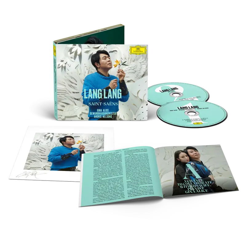 Lang Lang - SAINT-SAËNS - 2CD + Carte dédicacée