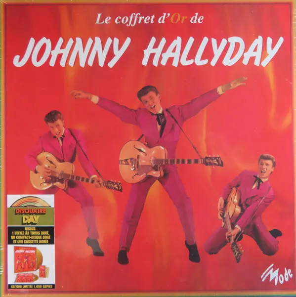 Le Coffret d'or Vinyle Or