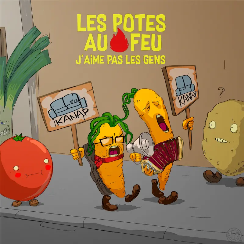LES CAROTTES SONT CUITES - LES POTES AU FEU (CD)