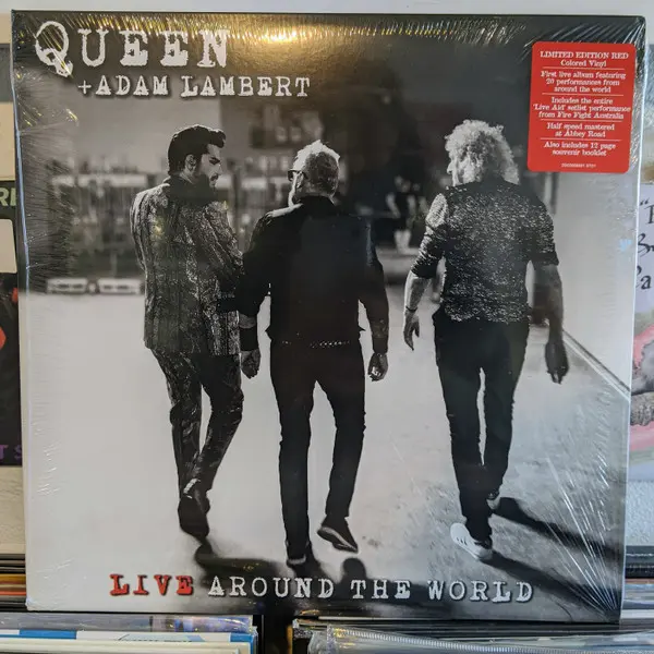 Live Around The World Édition Limitée Vinyle Rouge