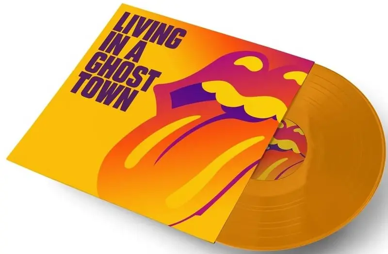 Living In A Ghost Town Edition Limitée Vinyle Orange