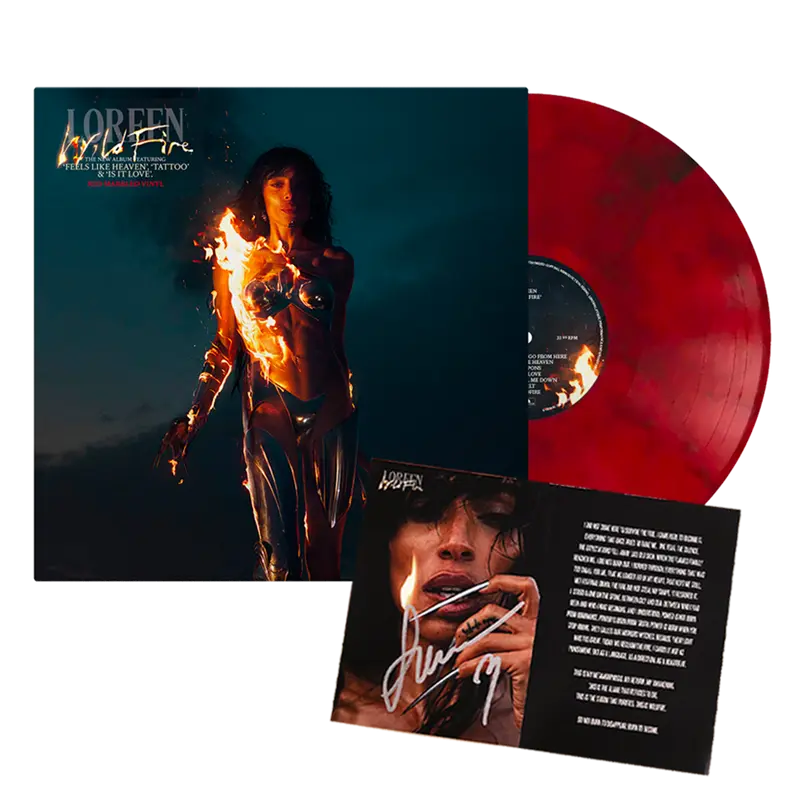 Loreen - WILDFIRE - Vinyle Exclusif Midnight Edition + Manifesto dédicacé