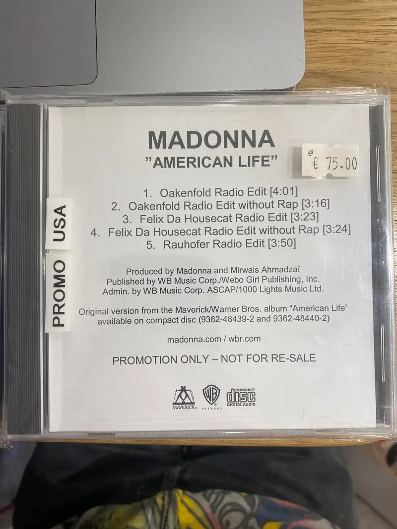Madonna | American Life - CD (promo USA)