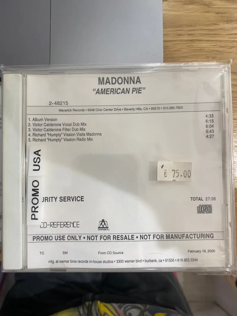 Madonna | American Pie - CD (promo USA)