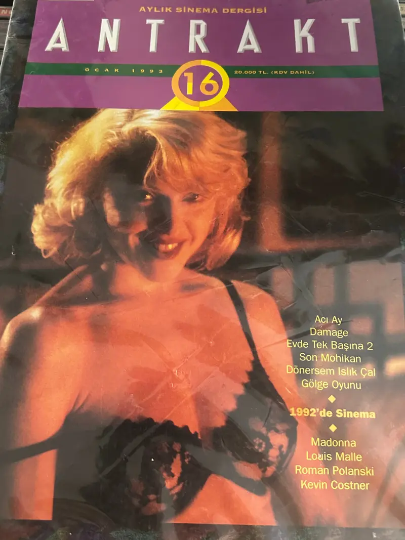 Madonna | Antrakt Magazine - Turquie (1993) - Magazine