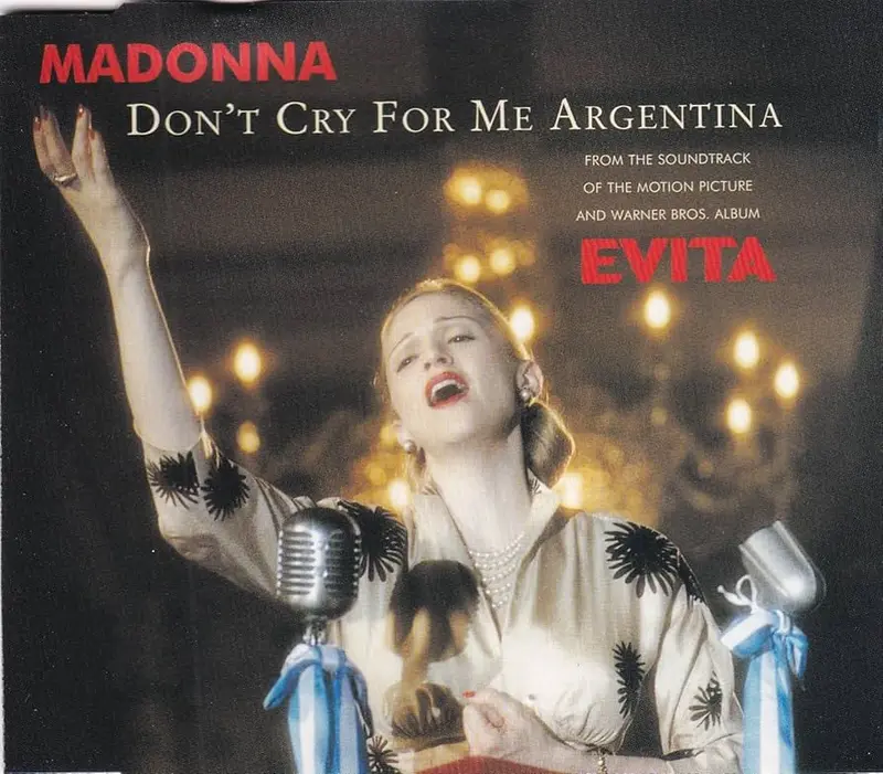 Madonna | Don't cry for me Argentina - CD (promo USA)