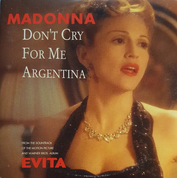 Madonna | Don't Cry For Me Argentina (France) - CD