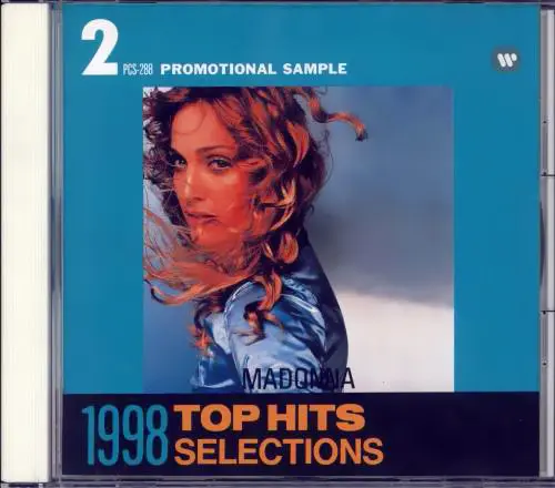 Madonna | Frozen (Warner music japan top hits february 1998) - CD (promo japon)