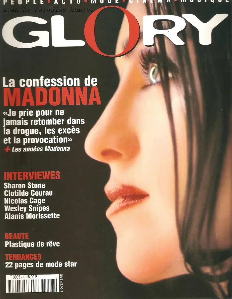 Madonna | Glory (Novembre 2007) - Magazine