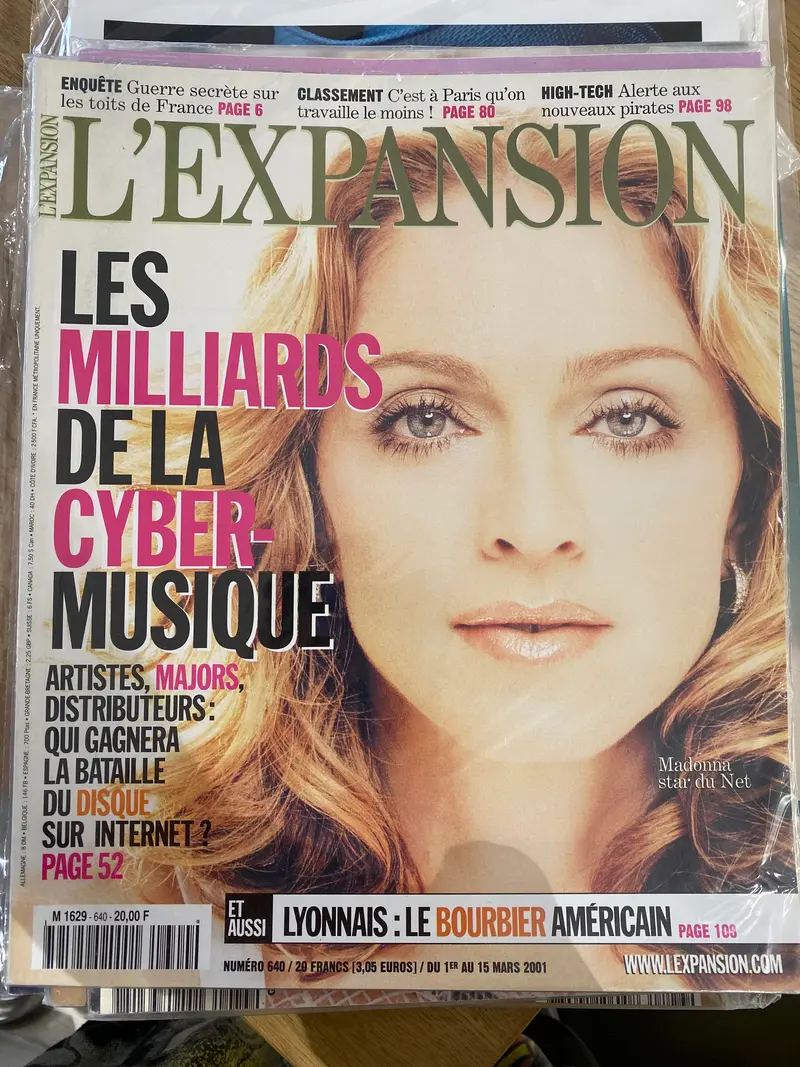 Madonna | L’expansion (Mars 2001) - Magazine